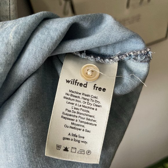 Wilfred Button Up T-shirt Dress - Picture 3 of 3